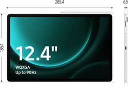 Samsung Galaxy Tab S9 FE Plus - 5G - 128GB - Gray — thumbnail 2