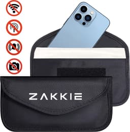 "ZAKKIE" Signaal Blokkerend Telefoonzakje - De Oplossing Voor In Het Onderwijs - Verhoog Concentratie & Voorkom Afleidingen! | Smartphone | Mobiele Telefoon | Anti Straling | Faraday | GPS | Skim | RFID Blocker | 4G | 5G | WiFi | Hotel | Kluis | — thumbnail 1
