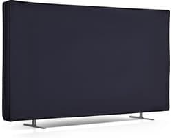 kwmobile tv hoes voor 40" TV cover - Beschermhoes voor televisie - Voor binnengebruik - Tegen vuil en stof - In donkerblauw
