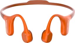 MOJAWA Run Plus | Draadloze Bone Conduction Open Ear koptelefoon| 32GB Bluetooth hoofdtelefoon met voice assistant, ruisonderdrukking, eersteklas geluidskwaliteit, 10uur lange batterijduur, IP68 waterproof voor hardlopen/fietsen - Oranje — thumbnail 5