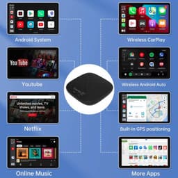 Carlinkit CarPlay ai Box | 3 GB | Android | Netflix & Youtube - Draadloos Apple CarPlay en Android Auto — thumbnail 4