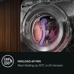 AEG LR75U964 7000 serie Prosteam - Wasmachine - Geschikt voor pods – Energielabel A - 9kg - NL/FR — thumbnail 11