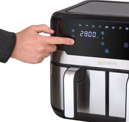Heinrich's HFR 8214 - Dubbele airfryer - heteluchtfriteuse - 2 x 4.5 liter — thumbnail 8