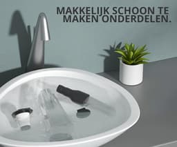AERBES - Auto Stofzuiger Draadloos - Handstofzuiger USB Oplaadbaar - Kruimeldief Zakloos - Krachtige Zuigkracht - Compact — thumbnail 2