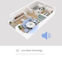 Ezviz RE4 Slimme Robotstofzuiger - LiDAR Navigatie - Dweilen (300 ml) - Obstacle Vermijding - No-Go Zones - Tapijt Detectie - E10 Filter - Compatibel met Alexa, Google Assistant - Wit — thumbnail 4