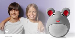 Nedis Bluetooth®-Speaker - Maximale batterijduur: 3 uur - Handheld Ontwerp - 9 W - Mono - Ingebouwde microfoon - Koppelbaar - Animaticks Melody Mouse - Grijs — thumbnail 1