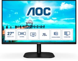Monitor AOC 27B2DM 27" LED VA Flicker free 75 Hz — thumbnail 1