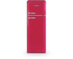 ​SCHNEIDER CONSUMER SCDD208VHAW koel-vriescombinatie Vrijstaand 211 l E Roze