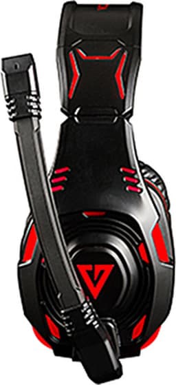 Modecom VOLCANO GHOST Headset Bedraad Hoofdband Gamen Zwart, Rood — thumbnail 5
