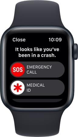 Apple Watch SE 2022 - Smartwatch heren en dames - 40 mm - Middernacht Aluminium — thumbnail 4