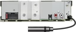 Kenwood KMM-BT408DAB Bluetooth autoradio - inclusief DAB+ antenne - Rood — thumbnail 3