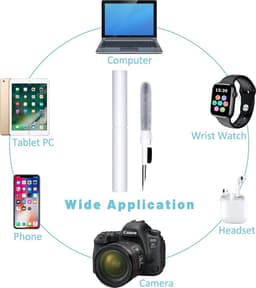 Oordopjes schoonmaak set - 3 in 1 Pen - Bluetooth Oordopjes - Schoonmaakset geschikt voor Airpods — thumbnail 2