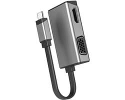 Alogic Magforce DUO PLAY 2-IN-1 Adapter (USB-C to HDMI + VGA )