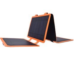 Celly Solarpro - 10W - Oplader voor Smartphone - Zwart - Oranje, Zonne-energie - Buiten