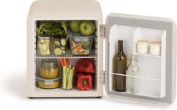 CREATE - Koelkast in retrostijl - Gebroken wit - Handvat Marmer - FRIDGE RETRO 48L — thumbnail 3
