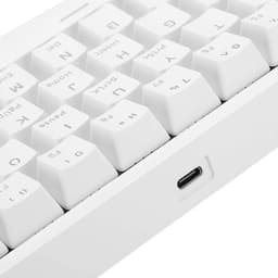 Royal Kludge RK61 - Gaming Keyboard Wit - Mechanisch Gaming Toetsenbord - RGB - Draadloos - Ergonomisch - Blue Switches — thumbnail 5