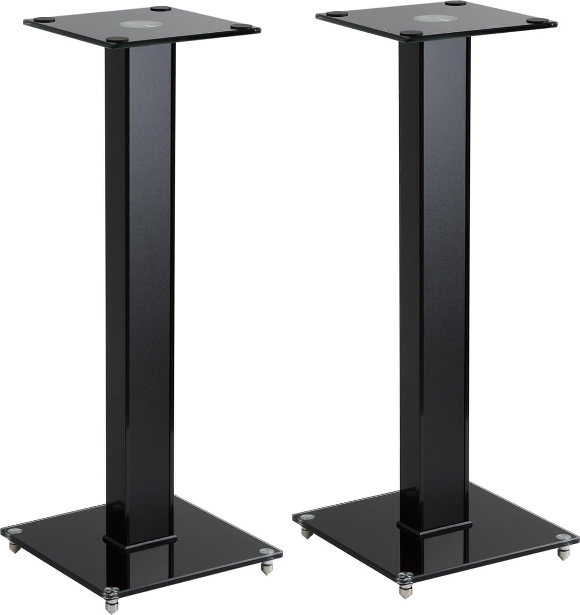 VDD - Speakerstandaard Universeel - Speaker Standaard - Luidspreker Standaard - Speaker Statief - Luidsprekerstandaard - Speaker Beugel - Luidspreker Beugel - Set van 2 - Zwart - Universeel — afbeelding 1