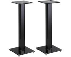 VDD - Speakerstandaard Universeel - Speaker Standaard - Luidspreker Standaard - Speaker Statief - Luidsprekerstandaard - Speaker Beugel - Luidspreker Beugel - Set van 2 - Zwart - Universeel