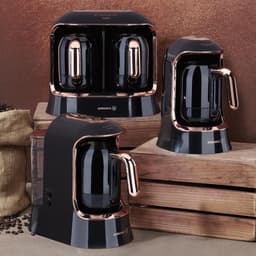 Korkmaz - A860-09 - Deluxe Turkse Koffiezetapparaat - Turkse Koffiemachine - Rosegold - 400W — thumbnail 2