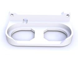 Houder voor Google Home / Nest Hub gen2 – Wall Mount – Wit