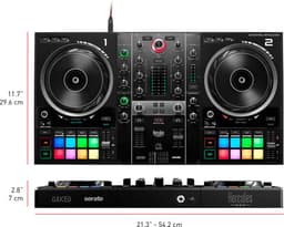 Hercules DJControl Inpulse 500 - DJ Controller met Serato DJ Lite & DJUCED - 2 Decks & 16 RGB Pads — thumbnail 3