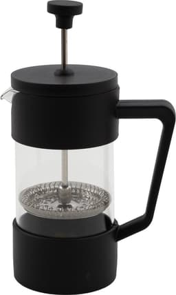 French press cafetière uit glas zwart 350ml — thumbnail 1