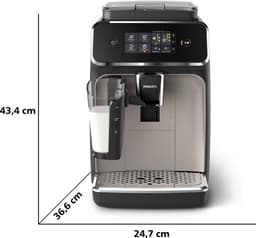 Philips LatteGo EP2235/40 - Volautomatische koffiezetapparaat - Zwart — thumbnail 2