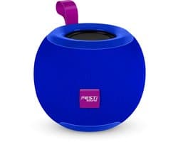 FESTIONE 5w Bluetooth speaker kleur Blauw | Bluetooth 5.0 | FM Radio | AUX |