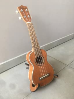 Serafs houten viool- en ukelele standaard voor ukulele en andere kleine instrumenten ukulelestandaard — thumbnail 4