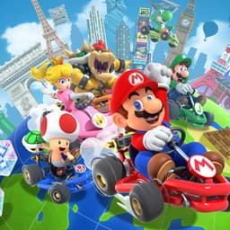 Super Mario Kart - Koptelefoon voor kinderen 3-7 jaar - Wit / Blauw — thumbnail 3