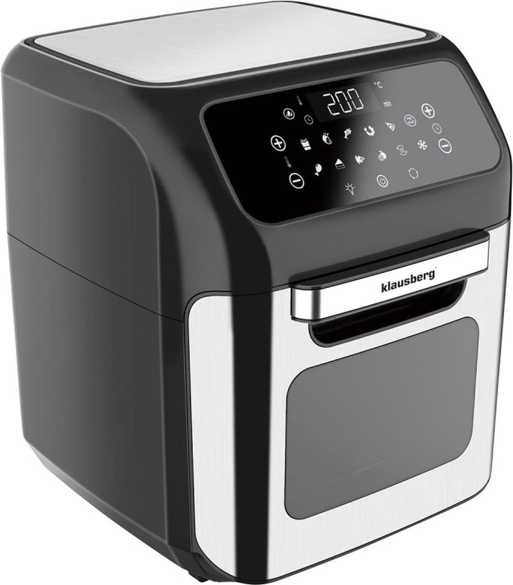 Klausberg 7557 - Air oven XXL - 12L Family size - Hetelucht oven — afbeelding 1