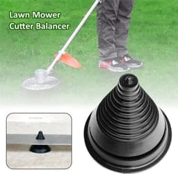 Grasmaaierbalancer - Hulpgereedschap voor maaiers - Maaiermessen balanceren - Eenvoudige constructie - 10 x 9 x 5 cm - Plastic — thumbnail 3