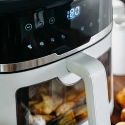G&G airfryer - Heteluchtfriteuse - Airfryers - Heteluchtoven - Oven - XXL - Met venster - 9 Programma's - 2500W - Verlichting — thumbnail 2