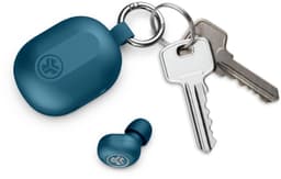 JLab JBuds Mini ANC Draadloze Oordopjes - Active Noise Cancelling Oortjes Draadloos - 25 uur Batterijduur - Apple Find My - Bluetooth Multipoint - Met Microfoon - Geschikt voor Android en Apple - Donkerblauw — thumbnail 5