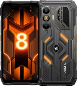 OSCAL PILOT 8 Robuuste Smartphone - Android 16 Robuuste Telefoon - 10000mAh - 48GB ROM - 256GB RAM - 6.83inch - 108MP - 50MP - 5G - WiFi7 - Wireless BT 6.0 - Zwart — thumbnail 1