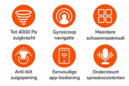 ILIFE V5s Ultra - Robotstofzuiger met Dweilfunctie - 4000 Pa - App — thumbnail 2