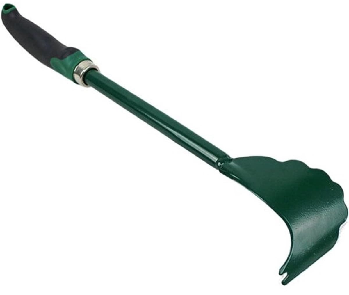 Dekschraper voor grasmaaier - Tuinschraper - Eenvoudig buitenonderhoud - Robuust staal - 40.5 cm - Zwart — afbeelding 1