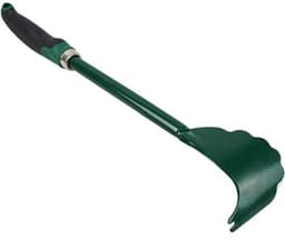 Dekschraper voor grasmaaier - Tuinschraper - Eenvoudig buitenonderhoud - Robuust staal - 40.5 cm - Zwart — thumbnail 1