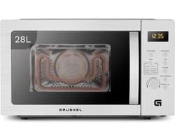 Combi-magnetron met Grill en Airfryerfunctie - 28 Liter - 5 Vermogensniveaus