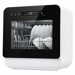 Tafelmodel Vaatwasser 3 Couverts – 7 Programma's – 5L Waterreservoir – 56 dB – Startuitstel – Energieklasse C — thumbnail 1