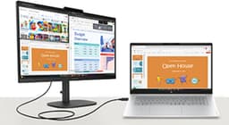 HP 17-dp0713ndx OmniBook 3 Clamshell R7-217 12GB/512GB 17.3IN W11 PLS Glacier Silver Laptop 43,9 cm (17.3") Full HD DDR5-SDRAM SSD Wi-Fi 6 (802.11ax) Windows 11 Home Grijs, Zilver QWERTY — thumbnail 5