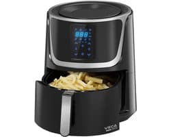 Grote airfryer met digitaal LED-touchscreen - Gezond frituren en koken - 5.5 liter