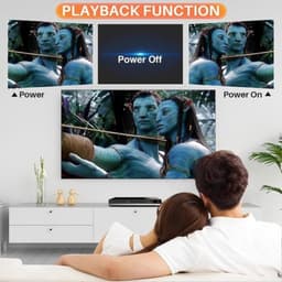 HD dvdspeler met HDMI, regiovrije dvd-spelers voor smart-tv, 1080P-upscaling, HDMI/RCA-uitgangskabel inbegrepen, hervatten vanaf onderbrekingspunt, ingebouwde PAL/NTSC, cd-spelers voor thuis (geen Blu-ray) — thumbnail 2
