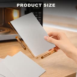 Mica Platen voor Magnetron, 5 x 8 inch, Pack van 5 — thumbnail 3