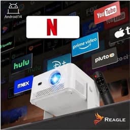Beamer Full HD 1100 ANSI Lumen - 1080p 4K Upscaling - LED - Draagbaar - Thuisbioscoop Projector — thumbnail 5