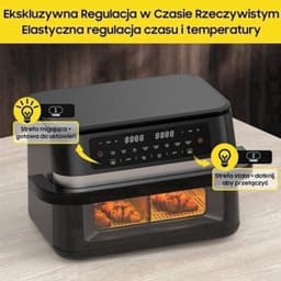 Airfryer – Heteluchtfriteuse – Digitale Friteuse – Gezond Koken – XXL 11L – 2950W Vermogen – Dual-Zone Met Verwijderbare Divider — thumbnail 1