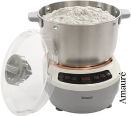 Amauré Deegmachine - 10L - 250W - Deegmachine - Deegkneedmachine - Deegkneder - Kneedmachine - Keukenmachine - Deegkneed machine - Volautomatische deegmaker — thumbnail 2