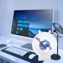 3D Hologram Fan, 3D Hologram LED Fan Projector, 1080x1600 Resolutie, 48 LED -lichten, Holografische Projector Advertentiedisplay met WiFi/App/Remote, voor Bedrijven — thumbnail 2