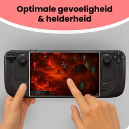 Screenprotector Geschikt voor Steam Deck OLED Bescherm Glas Screen Protector — thumbnail 4