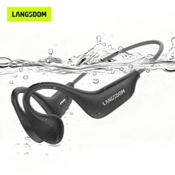 Langsdom-Sporthoofdtelefoon– IP68 waterdicht–Geschikt voor zwemmen-hardlopen — thumbnail 1